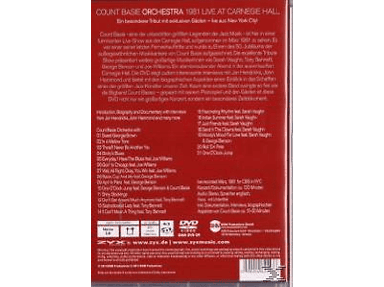 Thumbnail - Count Basie - At Carnegie Hall (DVD)