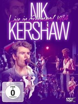 DVD-Cover von Nik Kershaw, Live in Germany, mit dem Künstler auf der Bühne.