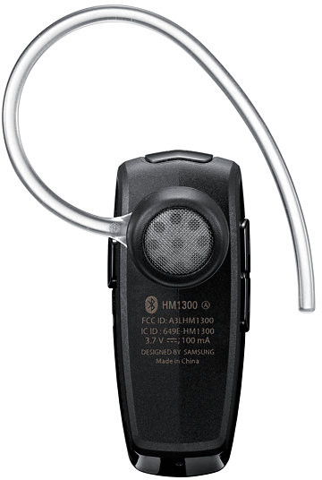 Headset BHM1300EBEGXEG HM1300 SAMSUNG MONO, Schwarz In-ear Bluetooth