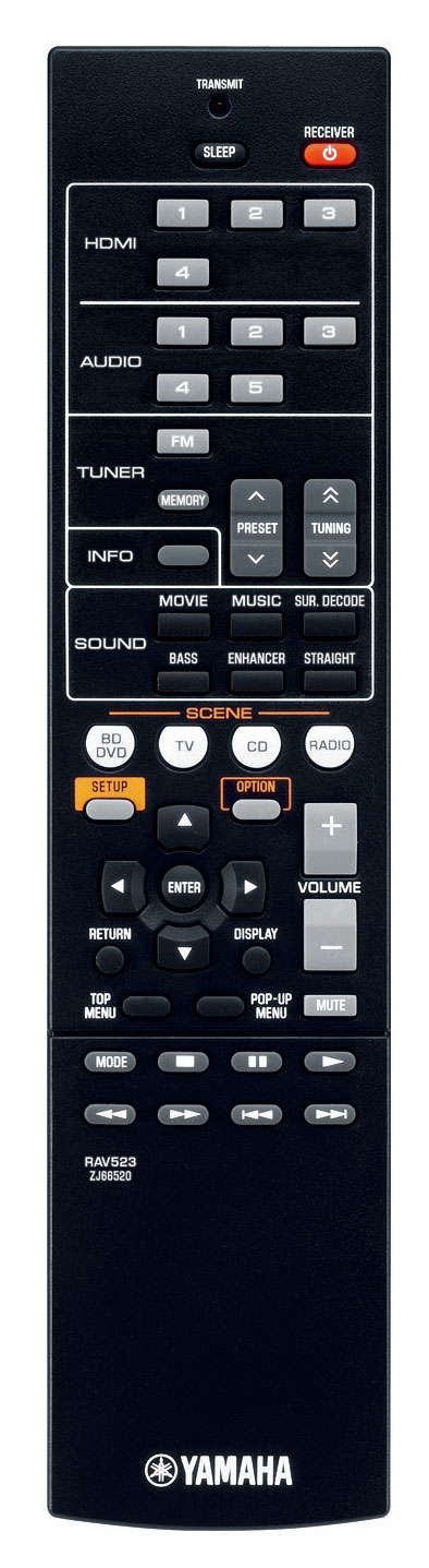 YAMAHA YHT-1810 5.1 Heimkino-System (AV-Receiver, 5.1-Lautsprechersystem, Schwarz)