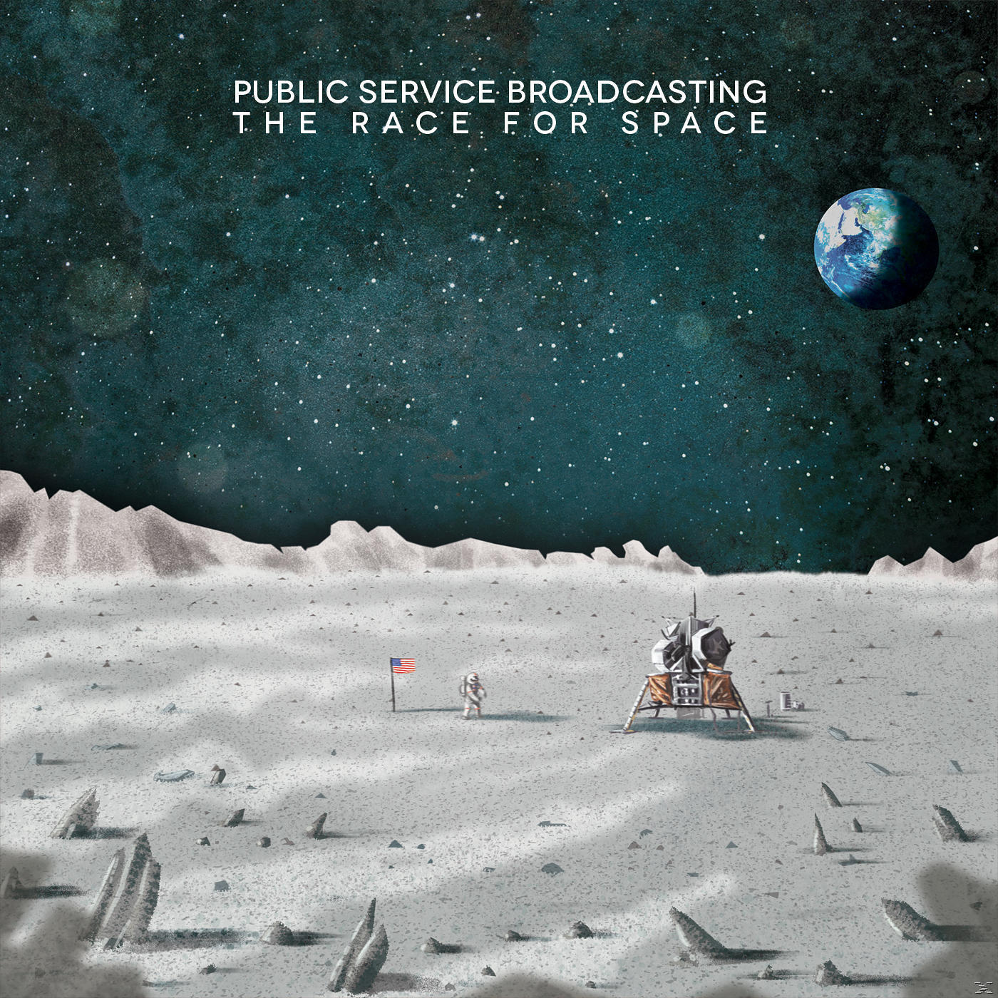 Public Service Broadcasting - The Race For Space  - (CD)