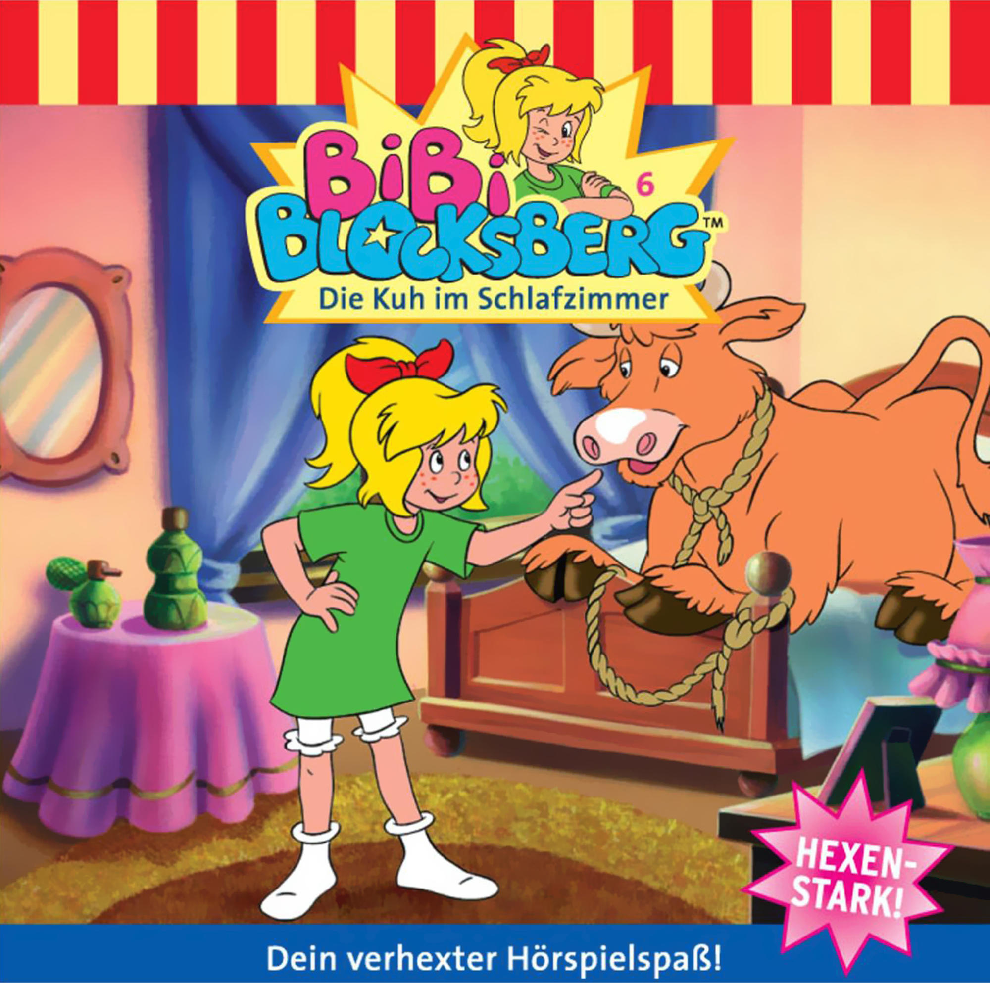 Bibi Blocksberg: Die Kuh im Schlafzimmer Cover.