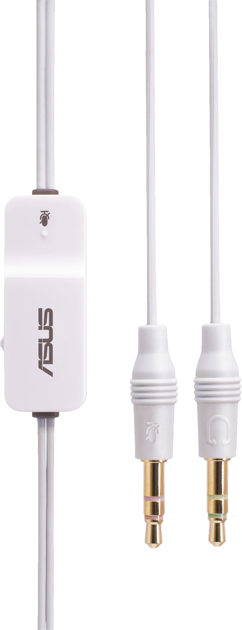 ASUS HS-101 fehér mikrofonos fülhallgató 