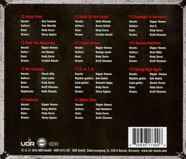 - Rhoads-Ultimate - (CD) Randy Tribute Immortal Randy Rhoads