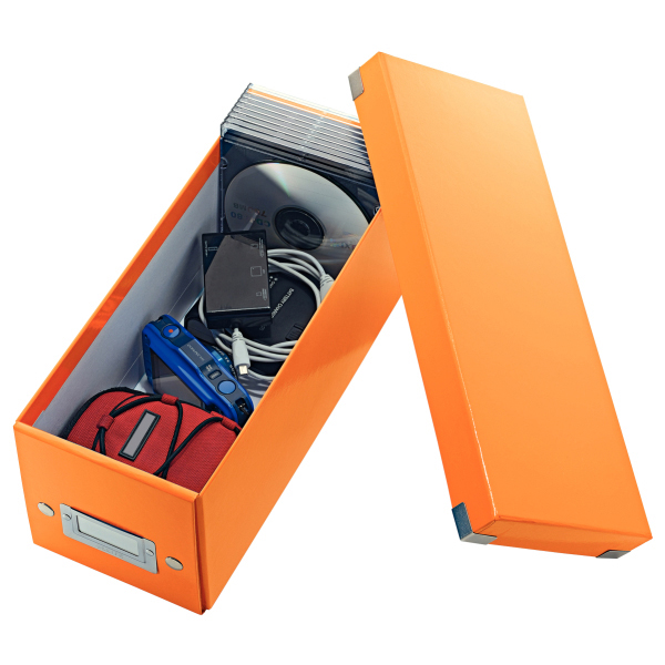 LEITZ 6041-00-44 CLICK&STORE CD Aufbewahrungsbox Aufbewahrungsbox Orange