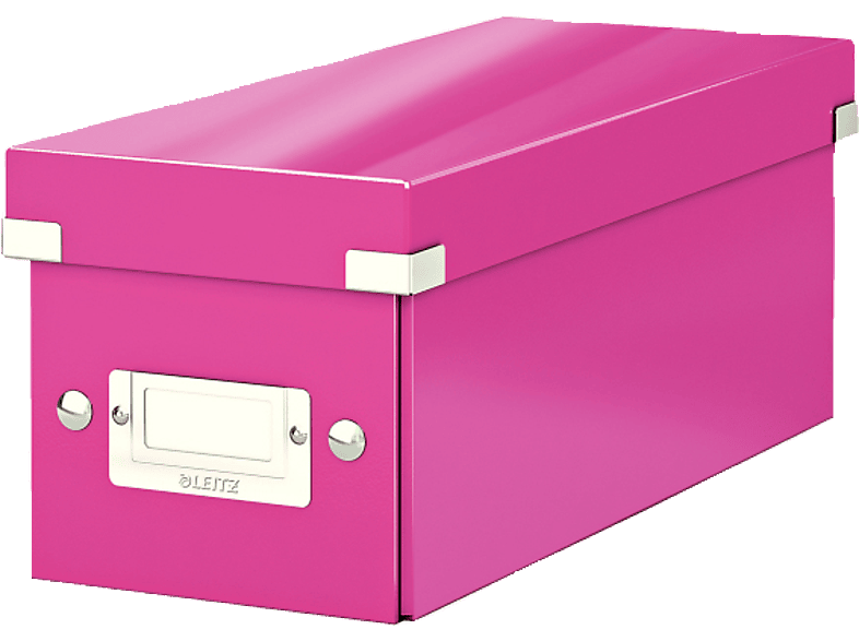 LEITZ 6041-00-23 CLICK&STORE CD Pink Aufbewahrungsbox