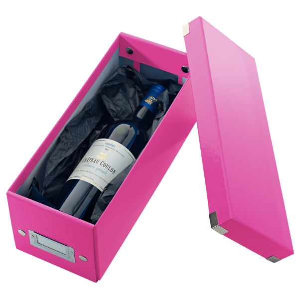 LEITZ 6041-00-23 CLICK&STORE CD Aufbewahrungsbox Pink