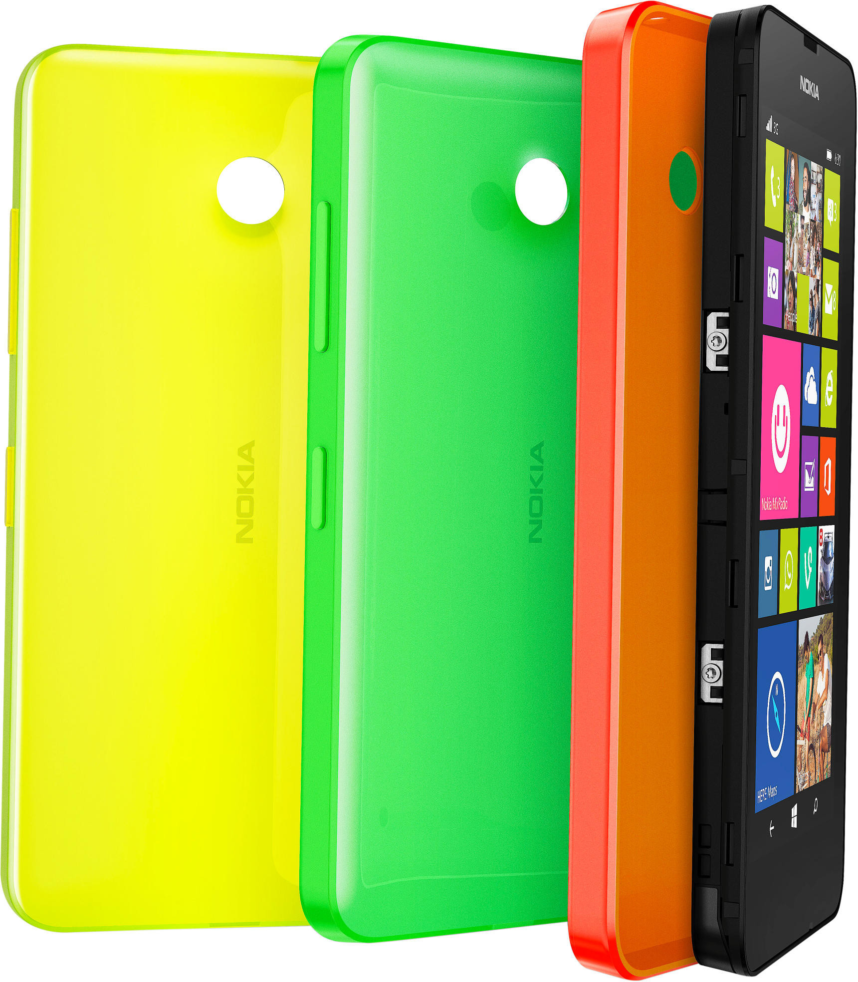 NOKIA CC 3079 Shell, Backcover, Nokia, Lumia 630, Lumia 635, Grün