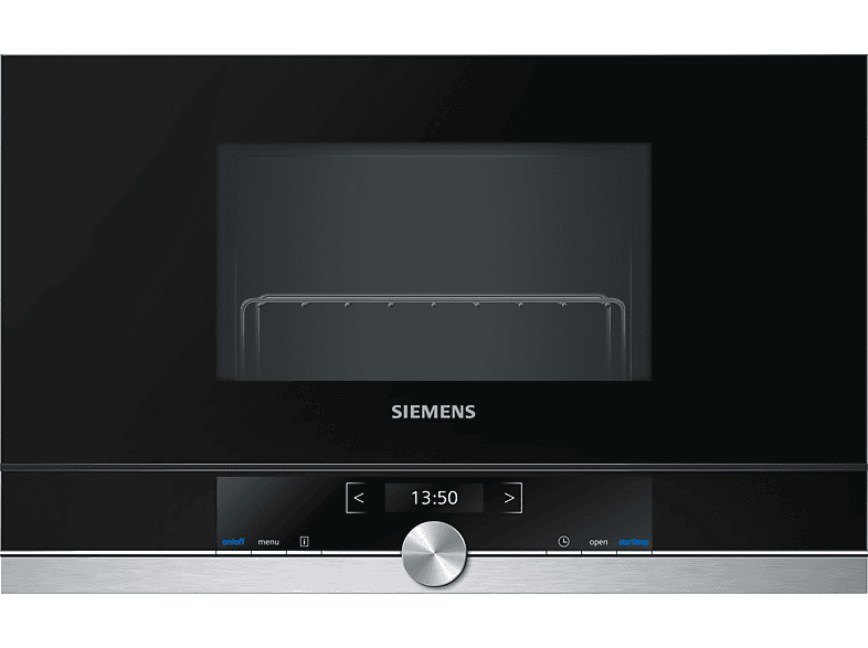 Siemens Be634lgs1 Mikrowelle 900 Watt Mediamarkt