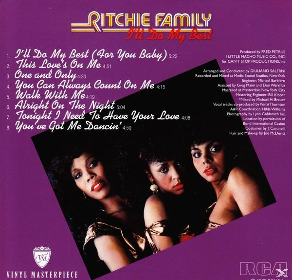Ritchie Family - I'll Do My Be  - (CD)