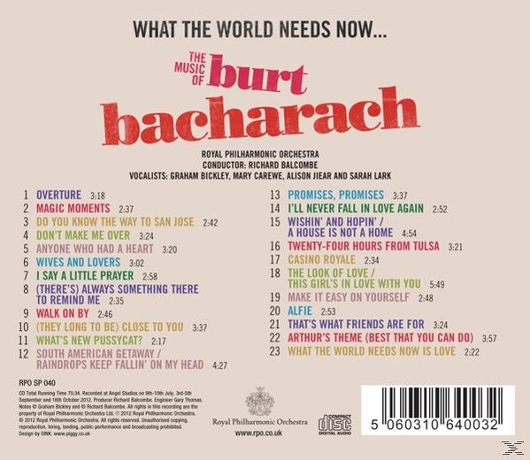 Richard Balcombe - What The World Needs Now...  - (CD)