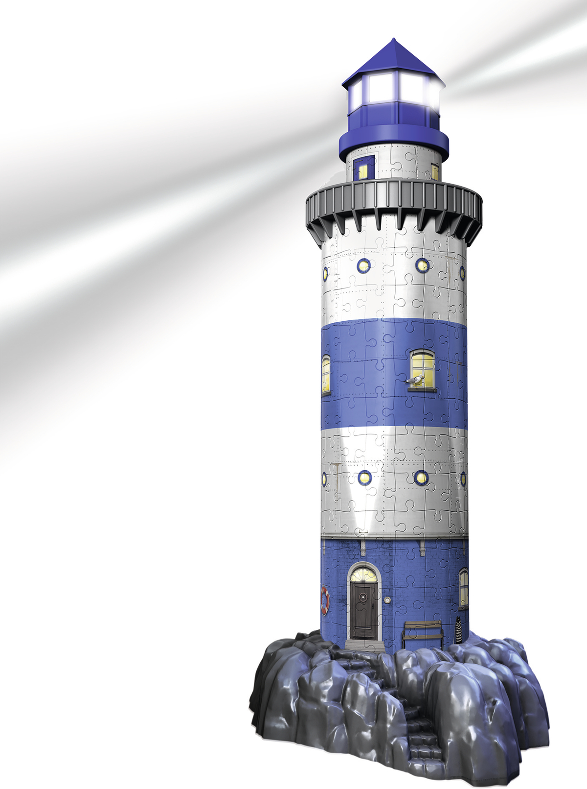 RAVENSBURGER Leuchtturm bei Nacht Puzzle 3D