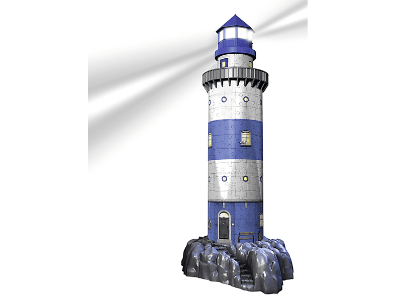 RAVENSBURGER Leuchtturm bei Nacht 3D Puzzle