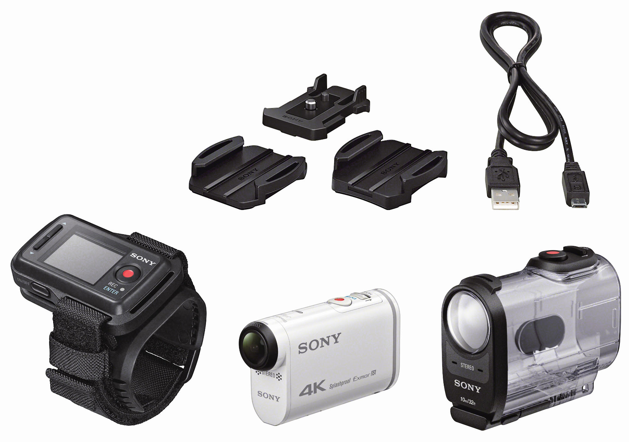 SONY FDR-X1000VR Action Cam  inkl. Fernbedienung, WLAN