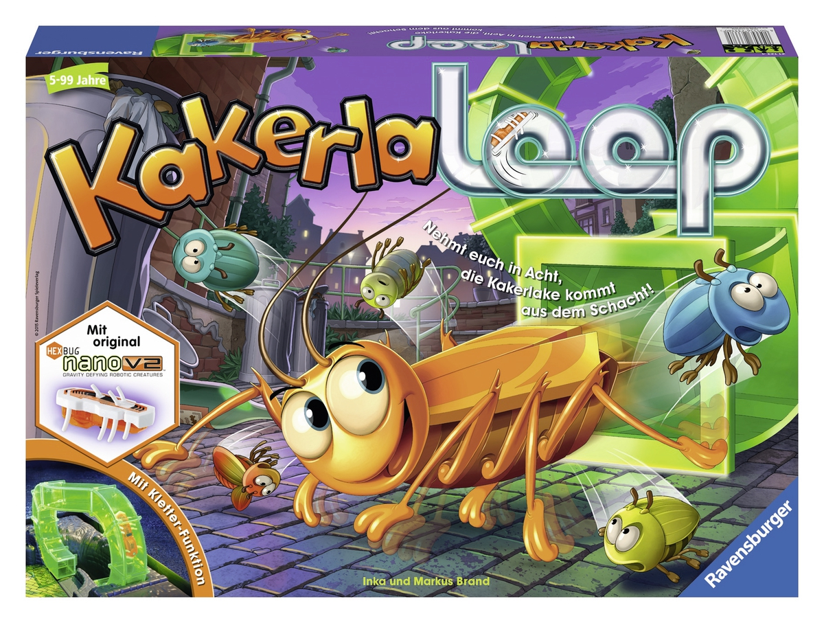 RAVENSBURGER 21123 Kakerlaloop Mehrfarbig