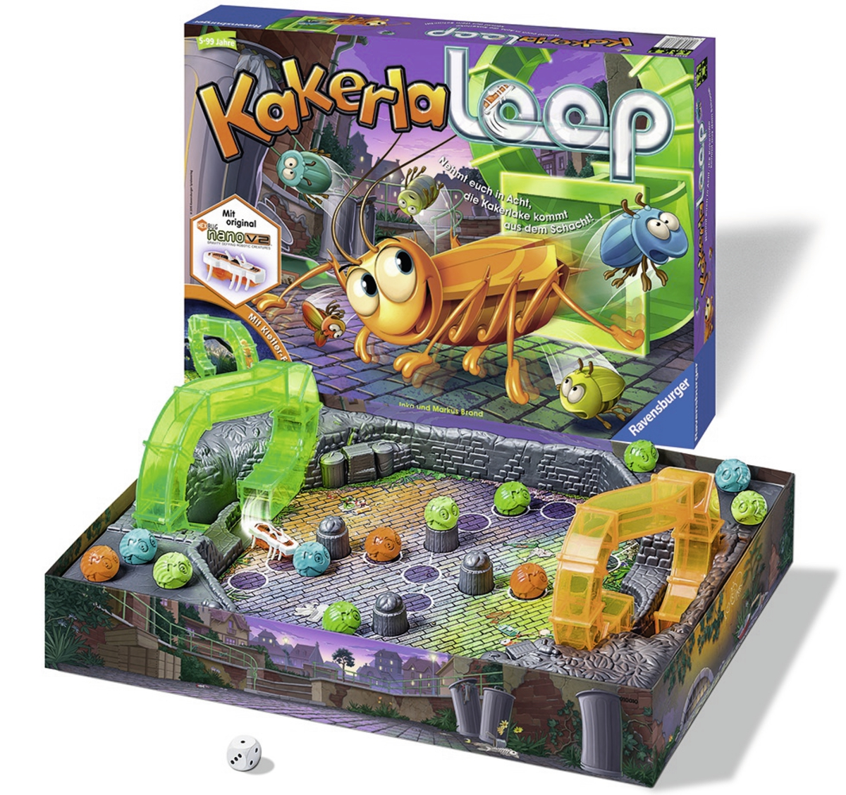 RAVENSBURGER 21123 Kakerlaloop Mehrfarbig