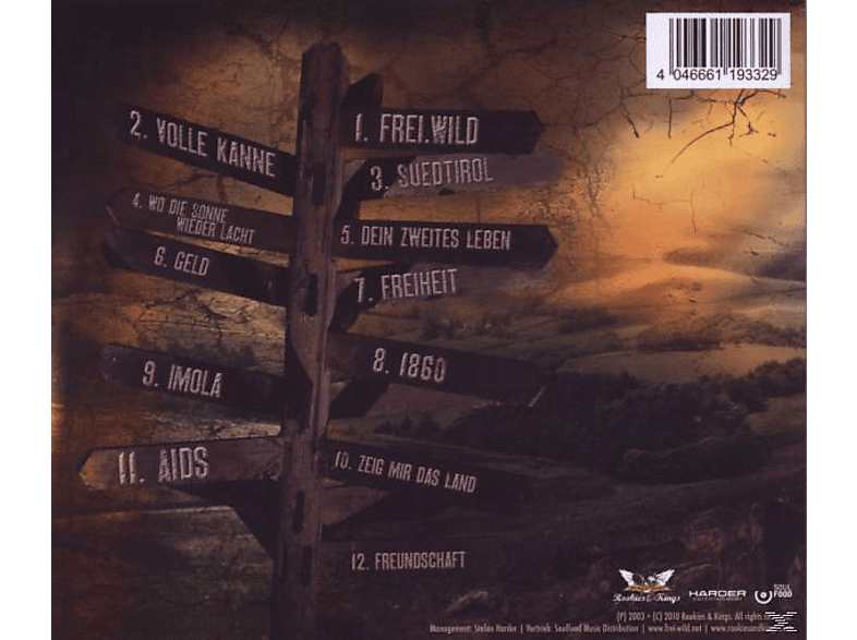 Thumbnail - Frei.Wild - Wo Die Sonne Wieder Lacht (CD)