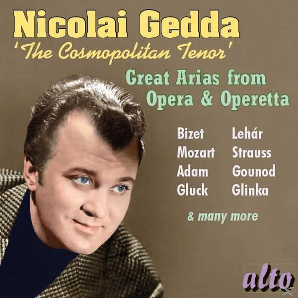 Nicolai Gedda - Nicolai Gedda-Cosmopolitan Tenor Par Excellence  - (CD)