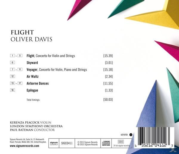 Kerenza Peacock, Paul Bateman, London Symphony Orchestra - Flight  - (CD)