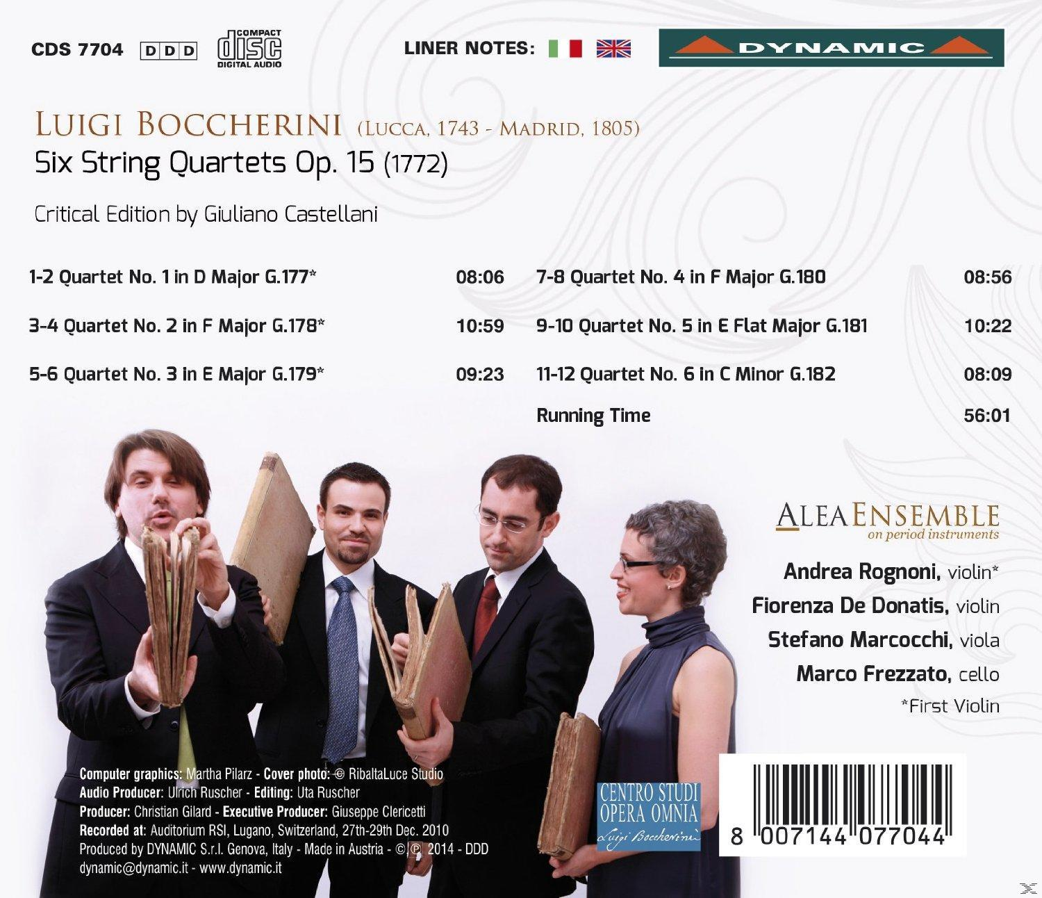 Albumcover mit Musikern und Text. Die Musiker halten Instrumente und schauen in die Kamera.