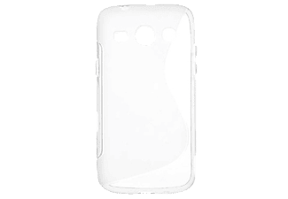 AGM 25340 TPU Back Cover, Samsung, Galaxy Core Plus, Weiß