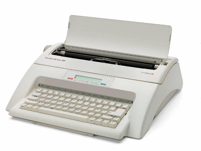 LUXE OLYMPIA DE MD Schreibmaschine CARRERA Elektronische 3095