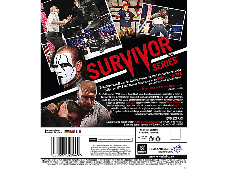 Thumbnail - Survivor Series 2014 Blu-ray