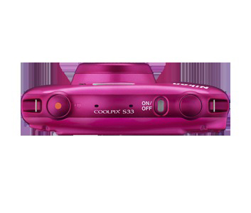 NIKON Coolpix S33  Kompaktkamera Pink, 3x opt. Zoom, TFT-LCD