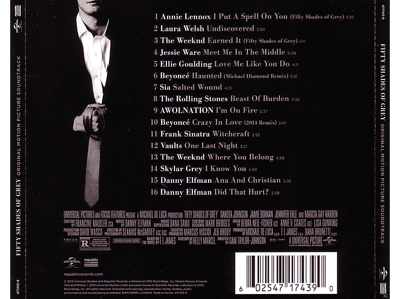 Thumbnail - VARIOUS - Fifty Shades Of Grey (CD)