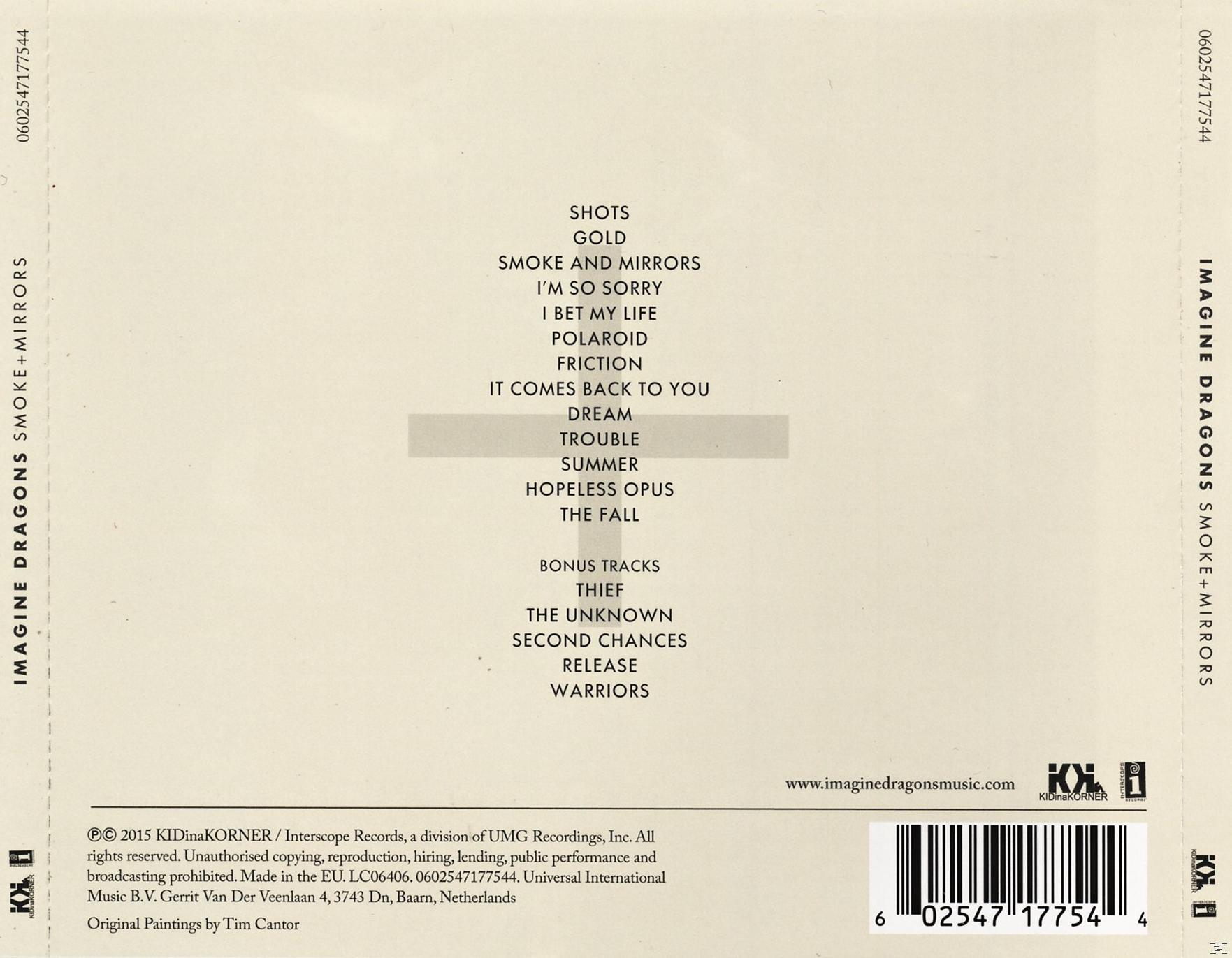 CD-Cover mit Albumtitel und Titelliste. Weißes und schwarzes Cover.