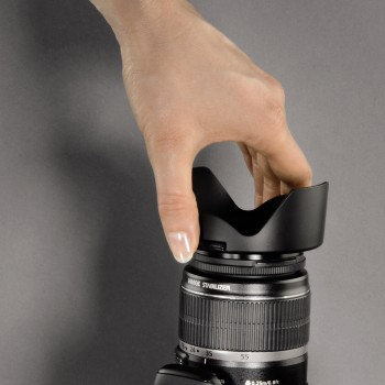 HAMA Zonnekap + Lensdop 58 mm universeel (93658)