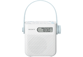 SONY SONY ICF-S80 - Doccia radio (AM, FM, Bianco)