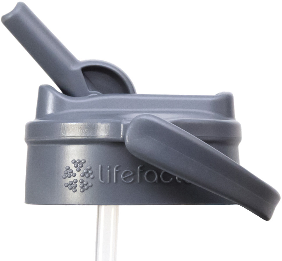 LIFEFACTORY 15015 Trinkflasche Oceanblau