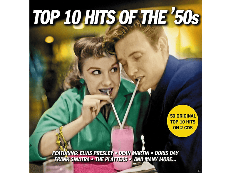 VARIOUS - Top 10 Hits Of The 50s  - (CD)