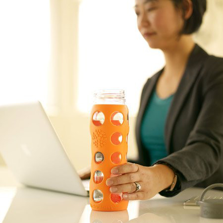 LIFEFACTORY 13572 Trinkflasche Orange