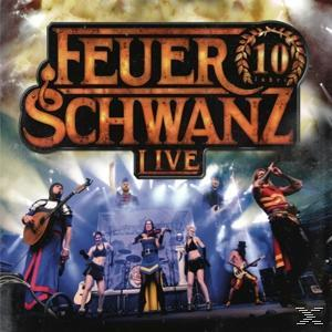 Feuerschwanz - 10 Jahre Feuerschwanz Live  - (CD)