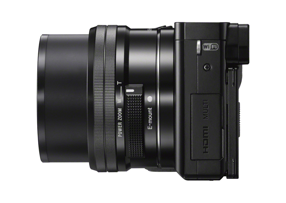 SONY Alpha 6000 KIT (ILCE-6000L) + Tasche + Speicherkarte Systemkamera mit Objektiv 16-50 mm, 7,6 cm Display, WLAN