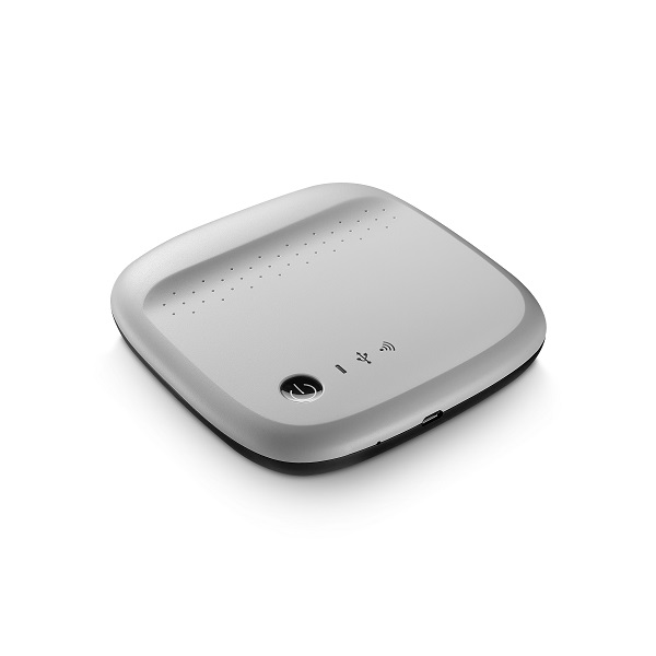 SEAGATE STDC500206 Wireless Mobile Storage Festplatte, 500 GB HDD, 2,5 Zoll, extern, Weiß
