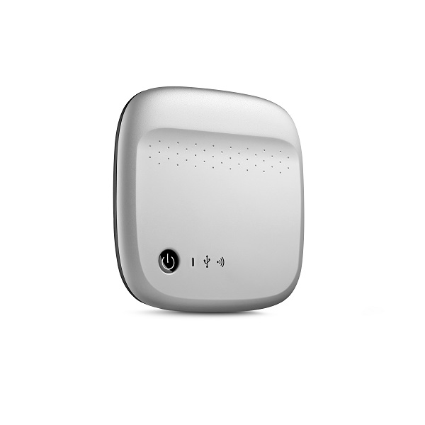 SEAGATE STDC500206 Wireless Mobile Storage Festplatte, 500 GB HDD, 2,5 Zoll, extern, Weiß