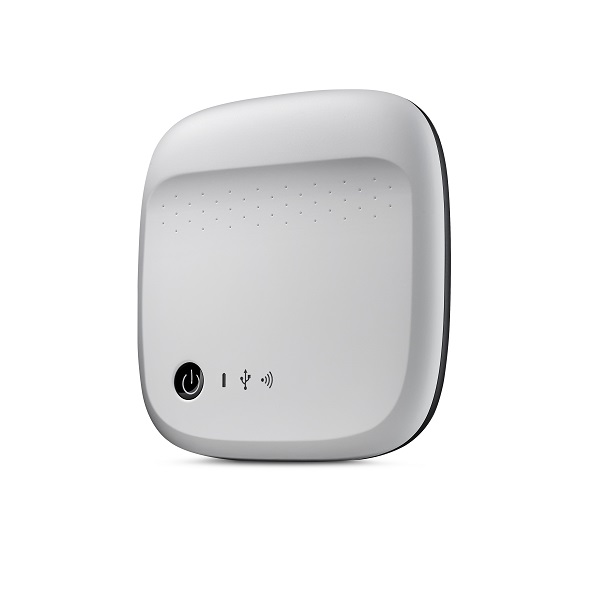 SEAGATE STDC500206 Wireless Mobile Storage Festplatte, 500 GB HDD, 2,5 Zoll, extern, Weiß