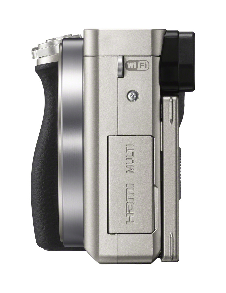 mit 16-50 Alpha Objektiv cm Speicherkarte + 6000 SONY Systemkamera 7,6 Tasche Display, (ILCE-6000L) WLAN mm, + KIT