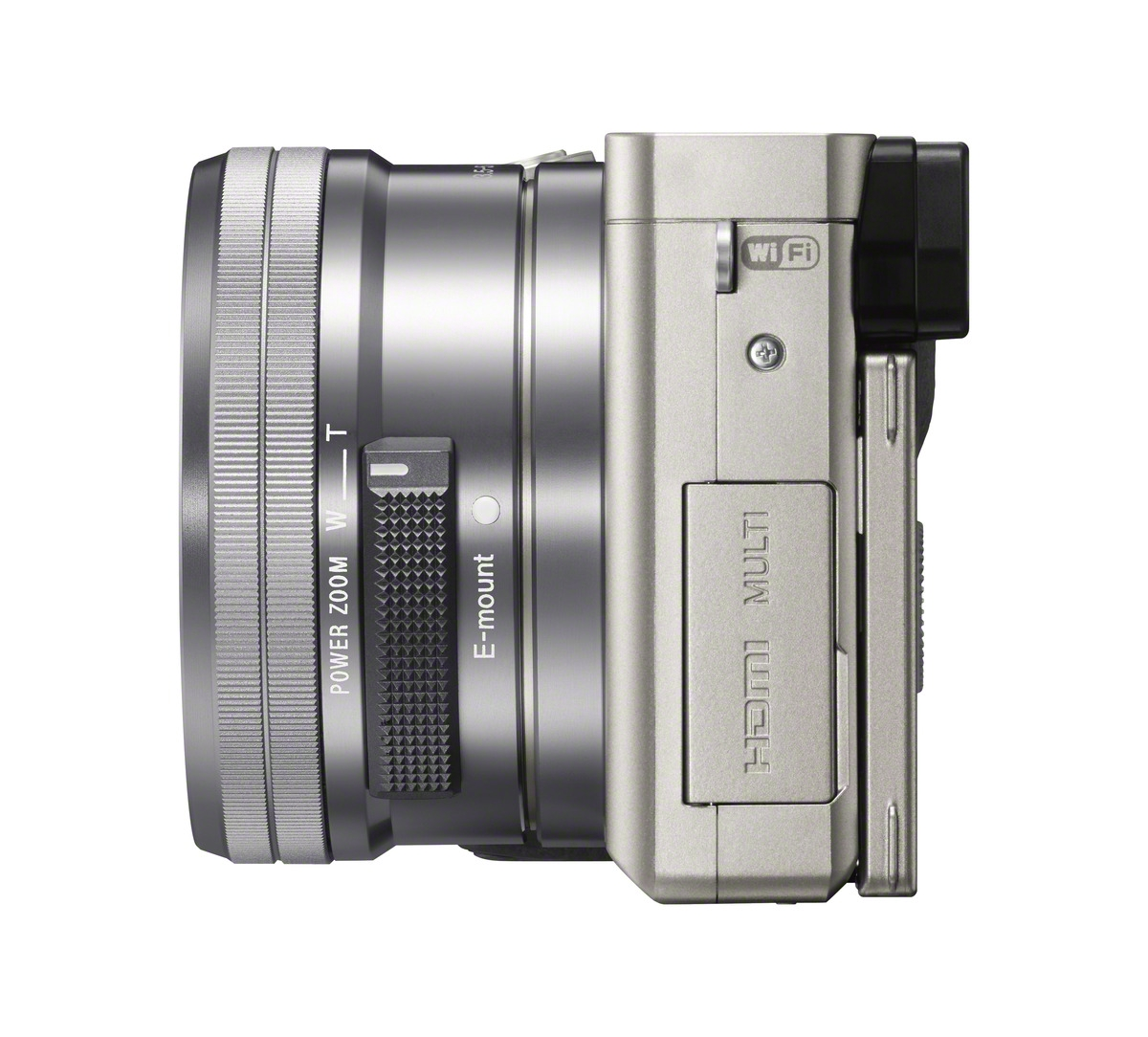 mm, Display, 7,6 Alpha Objektiv WLAN KIT + (ILCE-6000L) SONY + mit Tasche Systemkamera Speicherkarte 16-50 cm 6000