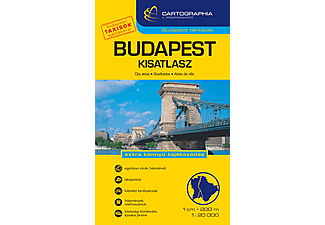 Budapest autóatlasz 1:20 000 (kicsi)