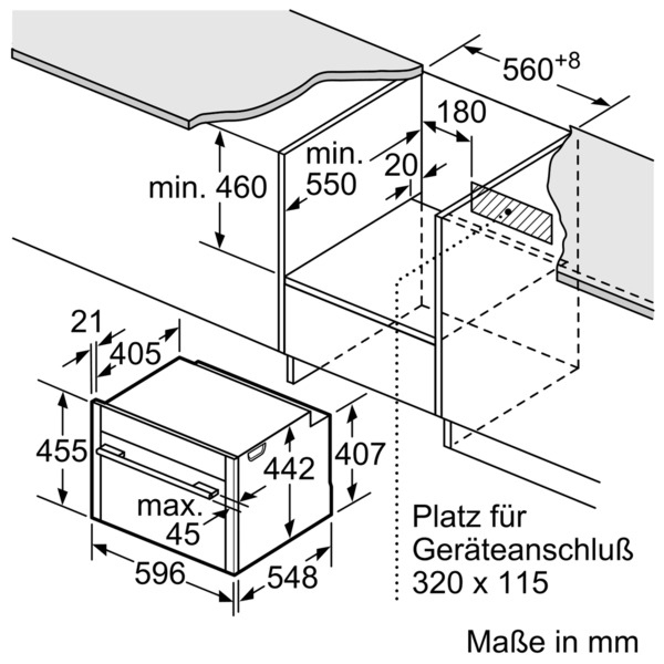 NEFF CMR 1502 N - C15MR02N0, Backofen (Einbaugerät, 45 l, 596 mm breit)