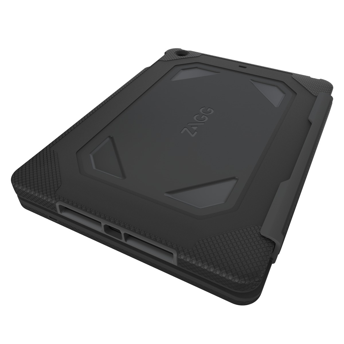 ZAGG ID5ZF2-BBG Outdoor Folio Keyboard Rugged Keyboard Case Schwarz