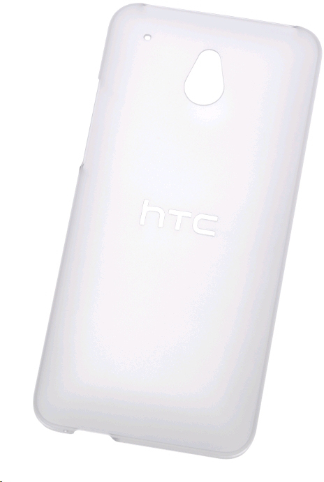 HTC, HC C843 für Transparent Cover Folie) Transparent, HTC One Backcover, HTC One, (inkl. Hardshell
