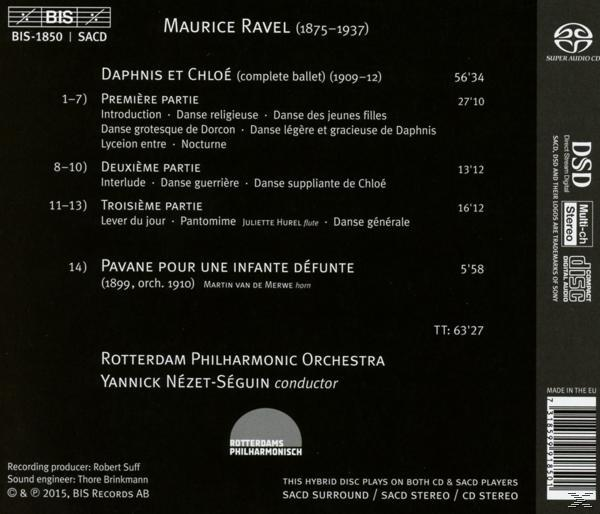 Rotterdam Philharmonic Orchestra - Daphnis et Chloe / Pavane  - (SACD Hybrid)