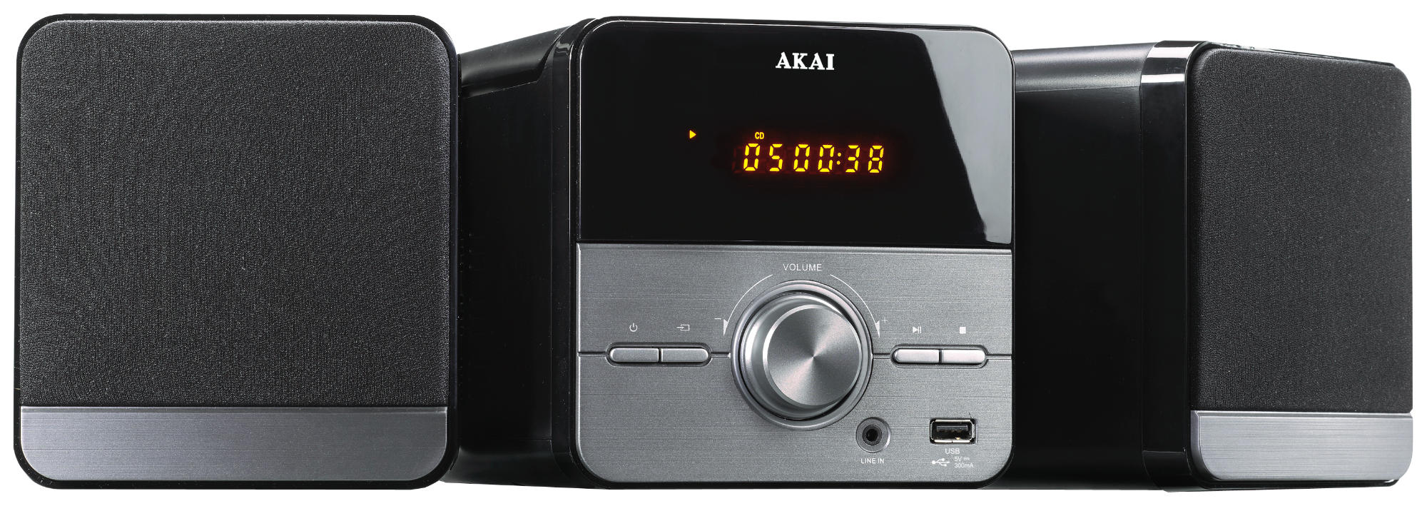 Microcadena - Akai AMC306, Radio, MP3, CD y USB