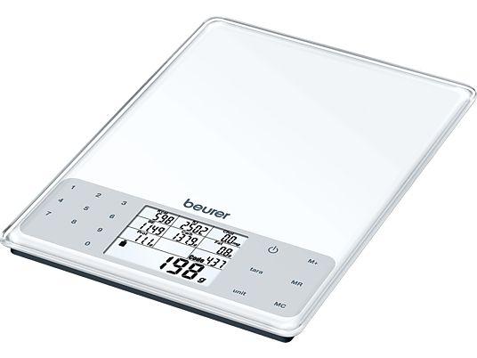 BEURER DS 61 - Bilancia da cucina digitale (Bianco)