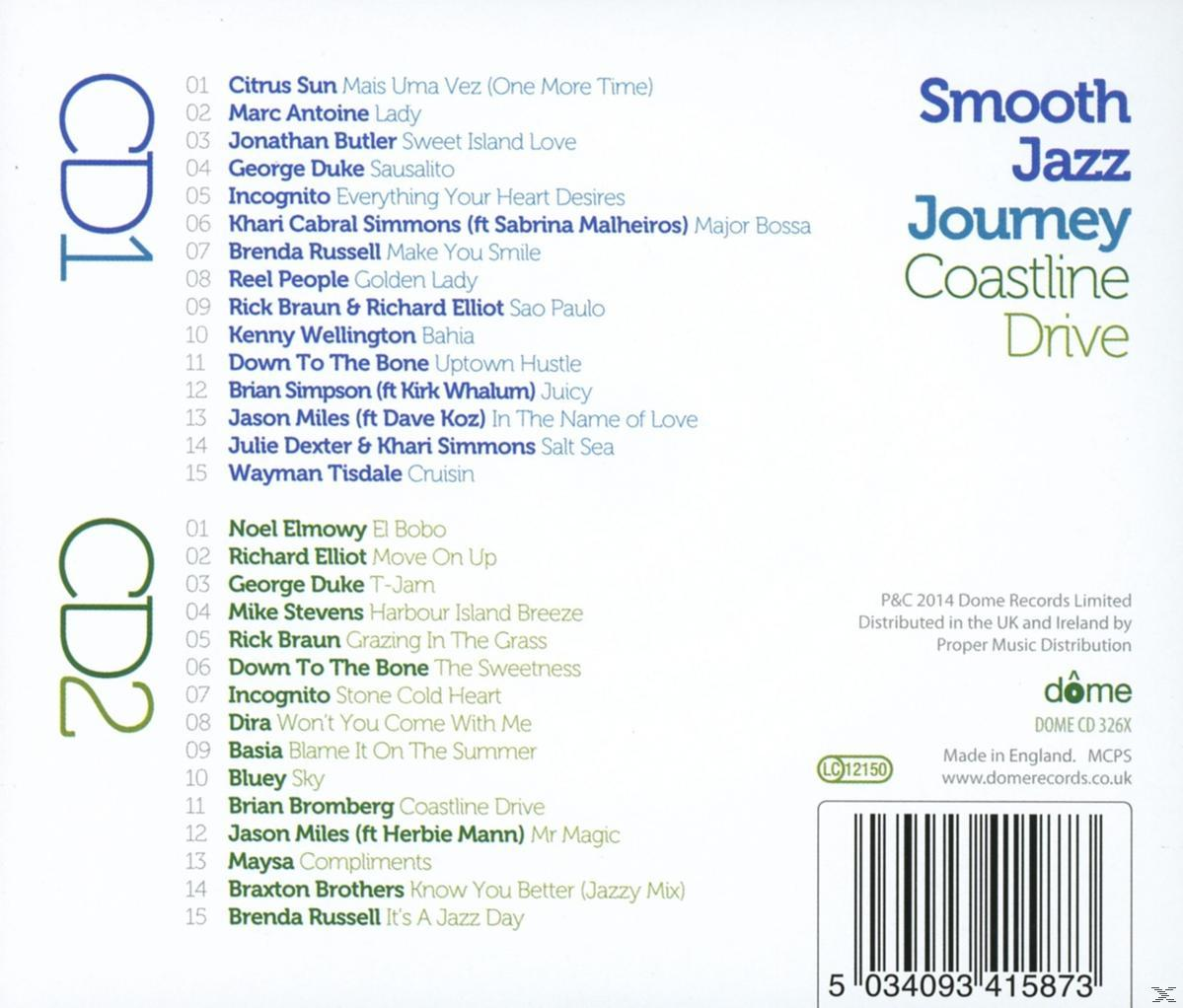 VARIOUS - Smooth Jazz - (CD) Drive Journey: Coastline